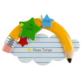 Personalized Teacher Pencil Ornament