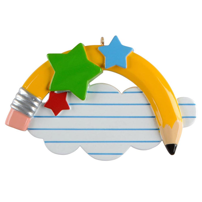 Personalized Teacher Pencil Ornament