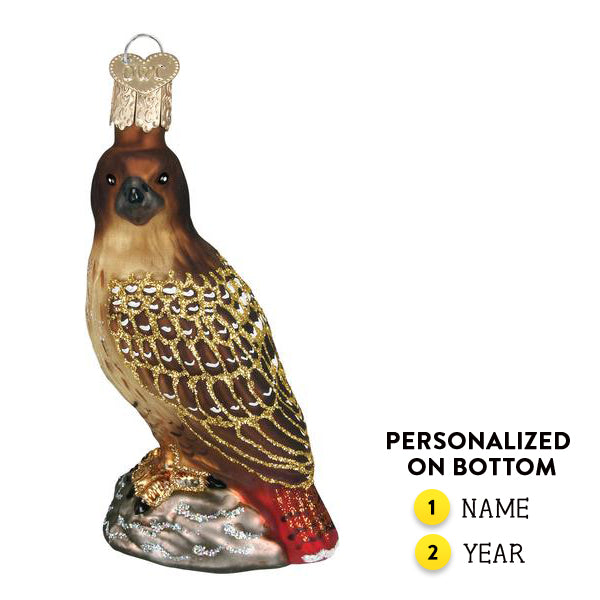 Red-tailed Hawk Ornament - Old World Christmas
