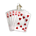 Royal Flush Ornament for Christmas Tree