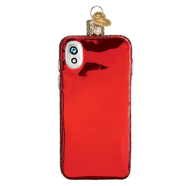 Glass Smartphone Christmas tree ornament