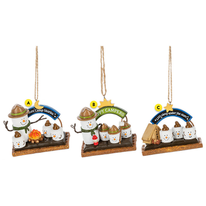 S'mores Camp Story Ornament