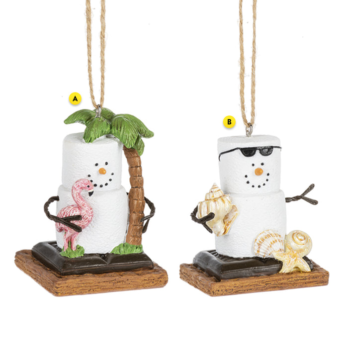 The Original S'more Coastal Ornaments