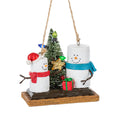 2 S'mores Decorating a tree