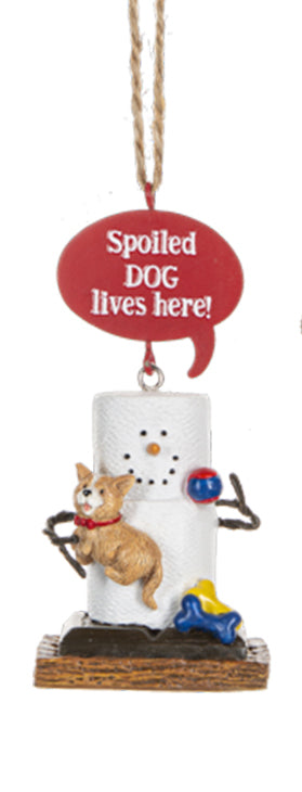 S'mores Dog Talk Ornament