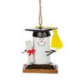 S'more graduation ornament with a dipolma and tassel.