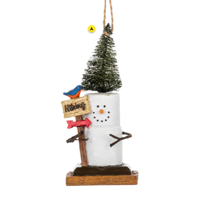 Smores Outdoor Fun Ornament Hiking MX194614A