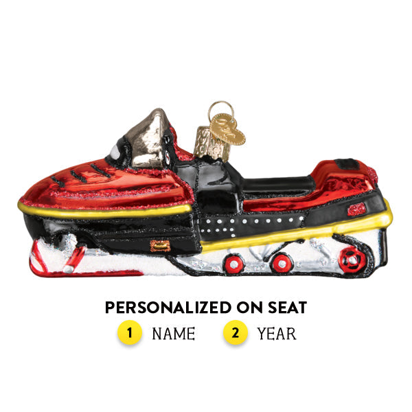 Snowmobile Ornament - Old World Christmas