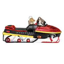 Snowmobile Ornament - Old World Christmas