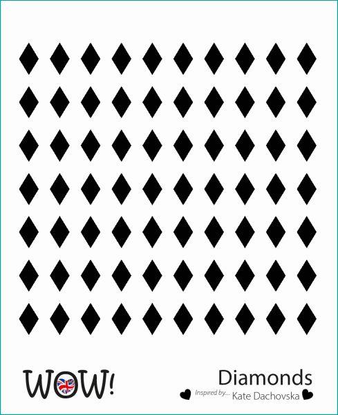 Stencil - Diamonds