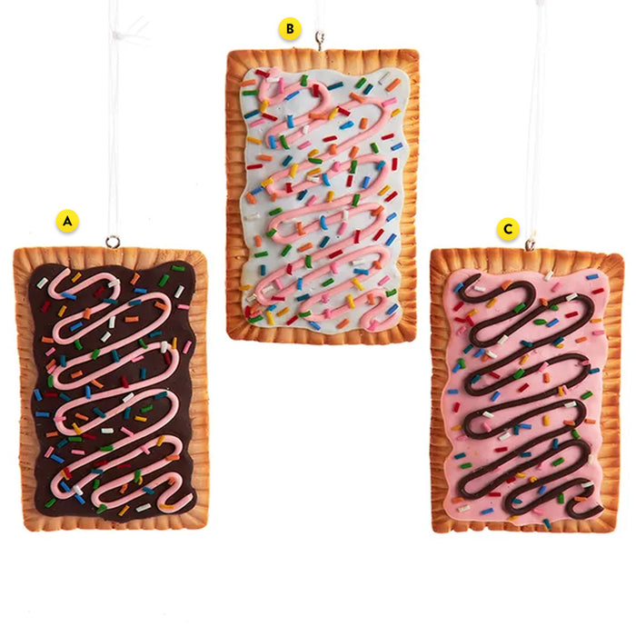 Toaster Pastry Ornaments