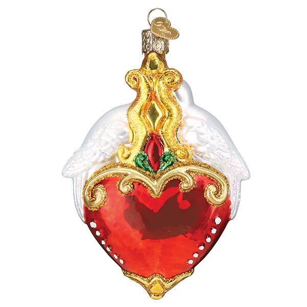 Two Turtle Doves Ornament - Old World Christmas