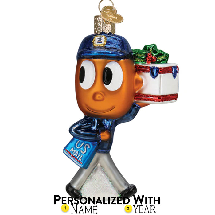 USPS Mr. Zip Ornament - Old World Christmas 24231