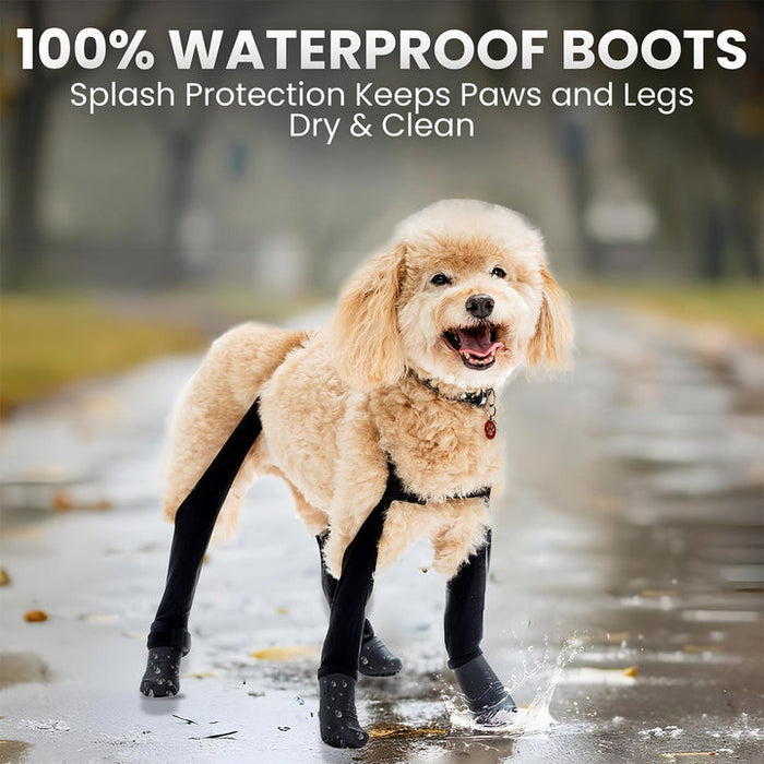 Walkee Paws Deluxe Dog Boot Leggings