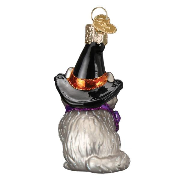 Witch Kitten Ornament - Old World Christmas